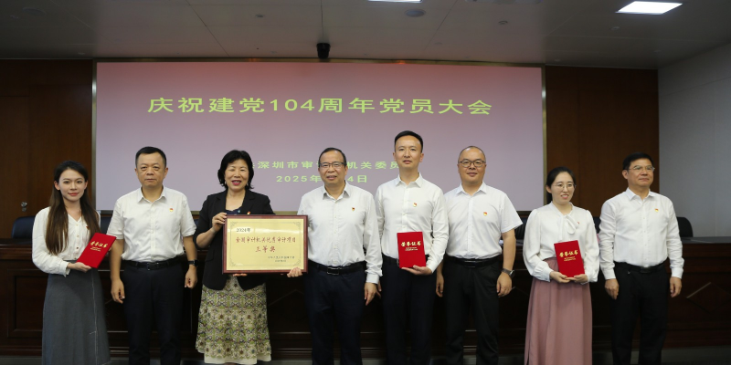 市审计局召开2025年度全市审计机关党的建设和党风廉政建设工作会议暨庆祝建党104周年党员大会 